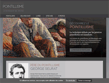 Tablet Screenshot of le-pointillisme.com